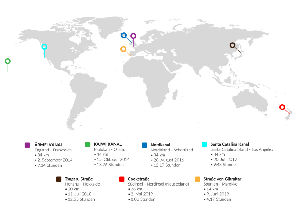 Ocean´s Seven Map André Wiersig